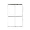 Samuel Mueller Franklin 48-in X 76-in By-Pass Shower Door with 5/16-in Clear Glass and Tyler Handle, Polished Chrome