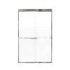Franklin 48-in X 76-in By-Pass Shower Door with 5/16-in Frost Glass and Juliette Handle, Polished Chrome