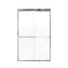 Franklin 48-in X 76-in By-Pass Shower Door with 5/16-in Frost Glass and Royston Handle, Polished Chrome