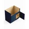 SMFSB30-ASM-FR02-NB Framington 30-in x 24-in x 35-in Assembled Latitude Farm Sink Base Cabinet, Navy Blue