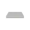 SMFSL3636C-01 36-in x 36-in Cast Solid Surface Low Profile Shower Base With Concealed Center Drain, Concrete