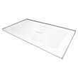 SMFZS6040C-31 Trimslate 60-in x 40-in Zero Threshold Shower Base with Center Drain, White
