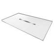 SMFZS6336C-31 Trimslate 63-in x 36-in Zero Threshold Shower Base with Center Drain, White