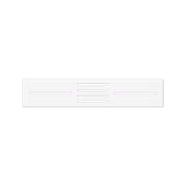 29-in Rectangular Drain Cover for SMFZS Trimslate Shower Bases with Center Drains, White, FZSCVRC31NB-748