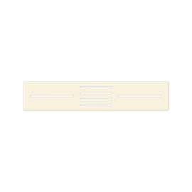 22-in Rectangular Drain Cover for SMFZS Trimslate Shower Bases with Center Drains, Cameo, FZSCVRC32NB-548