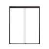 Samuel Müeller SMFBPT606608C-MB Franklin 59-in x 66-in By-Pass Bathtub Door With 5/16-in Clear Glass, Matte Black