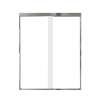 Samuel Müeller SMFBPT606608C-PC Franklin 59-in x 66-in By-Pass Bathtub Door With 5/16-in Clear Glass, Polished Chrome