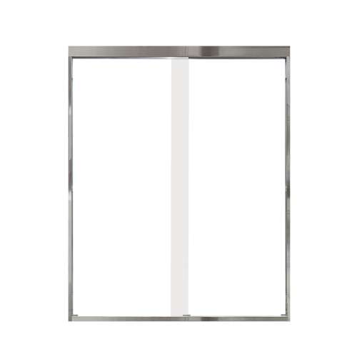 Samuel Müeller SMFBPT606608C-PC Franklin 59-in x 66-in By-Pass Bathtub Door With 5/16-in Clear Glass, Polished Chrome