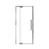 Samuel Mueller Innova 36-in X 76-in Pivot Shower Door with 3/8-in Clear Glass and Royston Double-Sided Handle, Polished Chrome