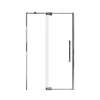 Innova 48-in X 76-in Pivot Shower Door with 3/8-in Clear Glass and Royston Double-Sided Handle, Polished Chrome