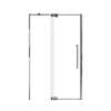 Samuel Mueller Innova 48-in X 76-in Pivot Shower Door with 3/8-in Clear Glass and Sampson Double-Sided Handle, Polished Chrome