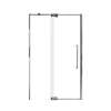 Samuel Mueller Innova 48-in X 76-in Pivot Shower Door with 3/8-in Clear Glass and Tyler Double-Sided Handle, Polished Chrome