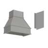 K-SMWH3619-ASM-LG Framington 38-in x 22-in x 34-in Assembled Wood Hood with Panel, Light Grey