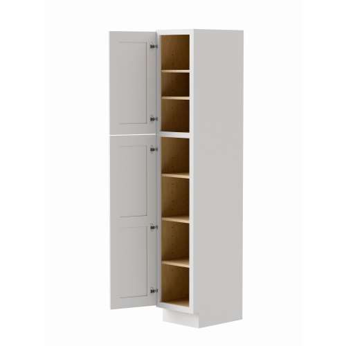 SML158421-RTA-FR01-WH Framington 15-in x 21-in x 84-in Ready to Assemble Remington Vanity Linen Cabinet, White