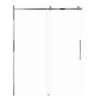 Samuel Mueller Milan 60-in X 76-in Barn Shower Door with 5/16-in Clear Glass and Barrington Knurled Double-Sided Handle, Polished Chrome