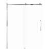 Samuel Mueller Milan 60-in X 76-in Barn Shower Door with 5/16-in Clear Glass and Juliette Double-Sided Handle, Polished Chrome