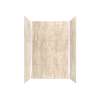 SMPPWK603696-62 Pioneer Plus 60-in x 36-in x 96-in Shower Wall Kit, Andes (8-in x 16-in Horizontal Tile Pattern with Stone Color)