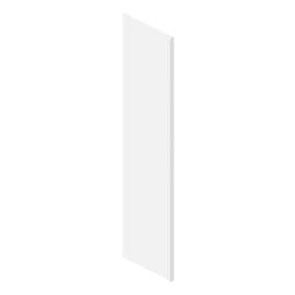 SMRRP2490-3-WH Framington 24-in x 90-in Refrigerator Return Panel, White