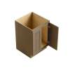 Framington 33-in x 24-in x 35-in Ready To Assemble Remington Double Door Sink Base Cabinet, Tan Wood, SMSBD33-RTA-FR01-TW