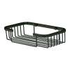 SMSBR-MB 8-in x 5-in x 1-in Rectangular Shower Basket, Matte Black