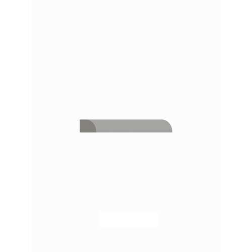 SMSHM-LG Framington 96-in Shoe Molding, Light Grey