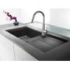 Samuel Müeller SM3530-LS Redford 1.8 GPM Single Hole Pull Down Spray Kitchen Faucet With Single Lever Handle, Luxe Stainless