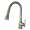 SM3540-LS Aurora 1.8 GPM Single Hole Pull Down Spray Kitchen Faucet With Single Lever Handle, Luxe Stainless