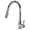SM3570-PC Zoe 1.8 GPM Single Hole Pull Down Spray Kitchen Faucet With Single Lever Handle, Polished Chrome