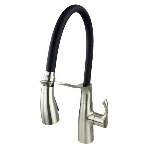Samuel Müeller Orion Pull-Out Kitchen Faucet in Luxe Stainless