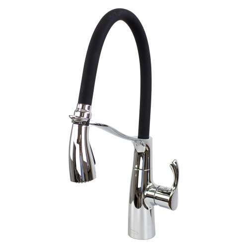 Samuel Müeller Orion Pull-Out Kitchen Faucet in Polished Chrome