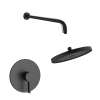 Samuel Müeller SMAPRK1610-1-MB Astra Single Function Round ADA Pressure Balance Shower Set, Matte Black