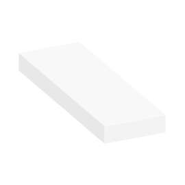 SMASB3612-M 36-in x 12-in x 4-in Solid Surface Adjustable Shower Bench