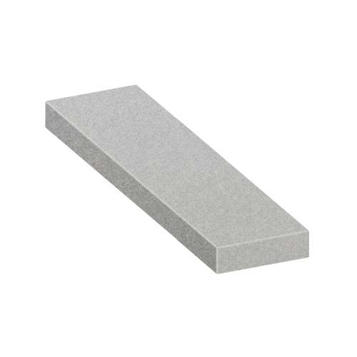 SMASB4812-27 48-in x 12-in x 4-in Solid Surface Adjustable Shower Bench, Grey Stone