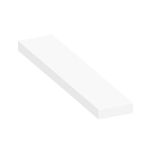 SMASB6012-M 60-in x 12-in x 4-in Solid Surface Adjustable Shower Bench