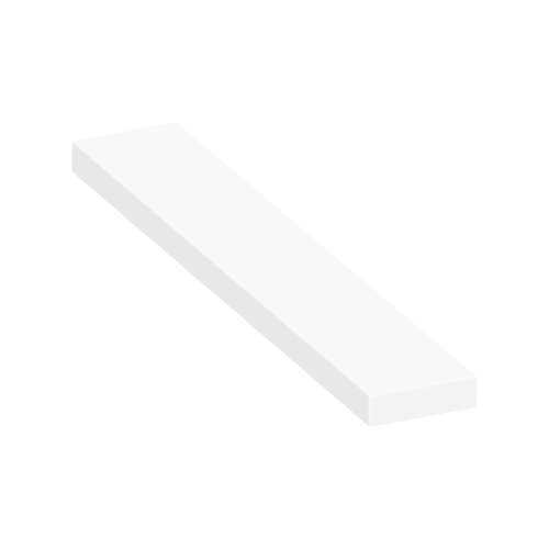 SMASB7212-M 72-in x 12-in x 4-in Solid Surface Adjustable Shower Bench