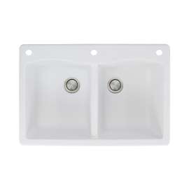 Adagio Granite 33-in Drop-in Kitchen Sink - SMATDE3322-CAE