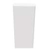 Samuel Müeller SMBATN961-1001 96-in Solid Surface Batten Molding (1 Piece), Artic White