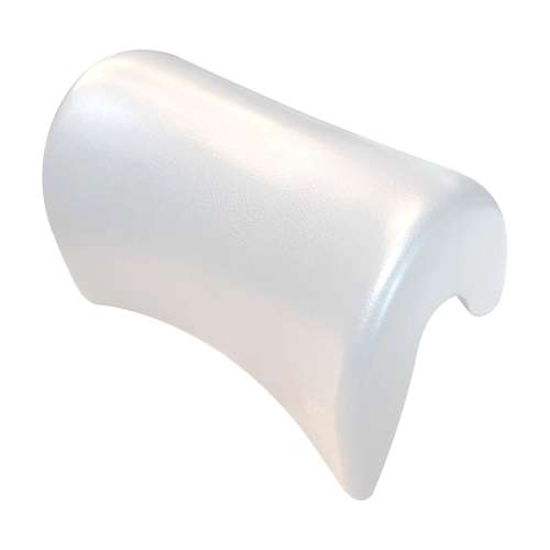 SMBP106 10-in x 4-in x 6-in Luxury Polyurethane Bathtub Pillow, White