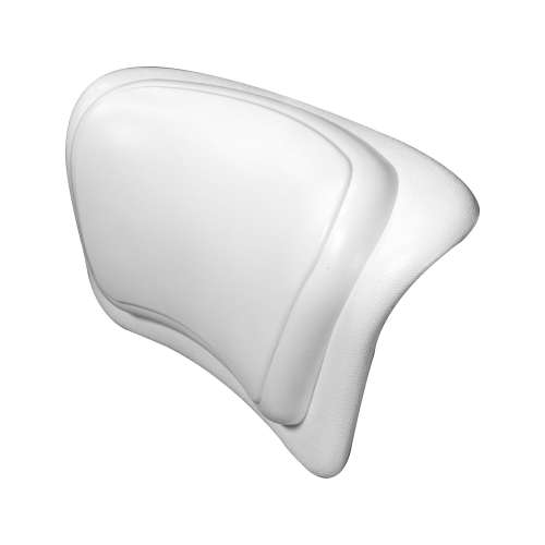 SMBP127 12-in x 3-in x 7-in Spa Polyurethane Bathtub Pillow, White