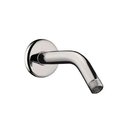 Samuel Müeller SMBSA6R-BN Basic 6-in Shower Arm With Round Escutcheon, Brushed Nickel