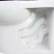 Samuel Müeller Girard 1-Piece Elongated Vitreous China 1.28 gpf Toilet with toilet seat, White