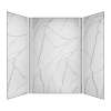 SMBWK603696-72 BelAir 60-In X 36-In X 96-In Glue To Wall 3-Piece Shower Wall Kit, Life Tree