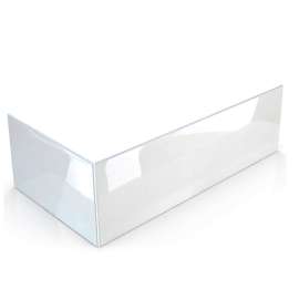 SMCZE6731-M Zara Solid Surface Cabinet Console, White