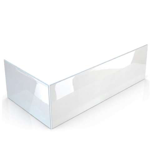 SMCZE6731-M Zara Solid Surface Cabinet Console, White