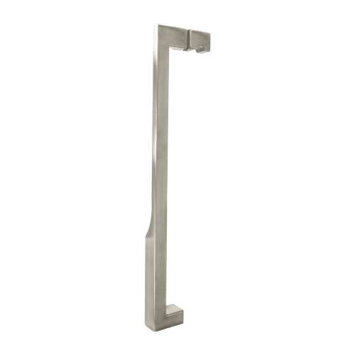 Samuel Müeller SMDH-BND-K-J-BS Juliette 20-in Barn/Pivot Shower Door Handle And Knob, Brushed Stainless