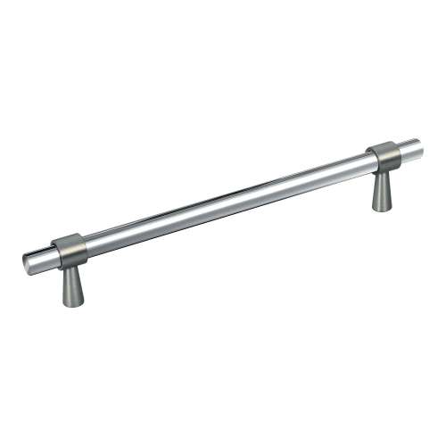 Samuel Müeller SMDH-BPD-BP-PC Barrington 20-in By-Pass Shower Door Plain Handles (Pair), Polished Chrome