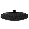 Samuel Müeller SMDSHC12R-MB Camilla 12-in x 12-in Single Function Round Showerhead, Matte Black