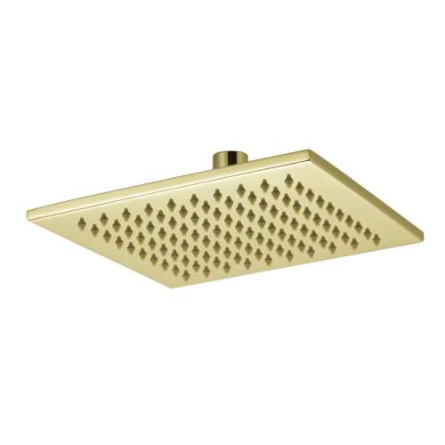 Samuel Müeller SMDSHC12S-CB  Camilla 12-in x 12-in Single Function Square Showerhead, Champagne Bronze