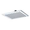 Samuel Müeller SMDSHC12S-PC Camilla 12-in x 12-in Single Function Square Showerhead, Polished Chrome