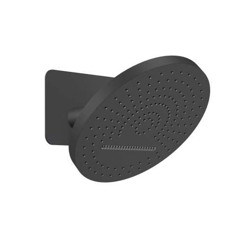 Samuel Müeller SMDSHR2FR-MB Remington 13-in x 13-in Two Function Round Showerhead, Matte Black